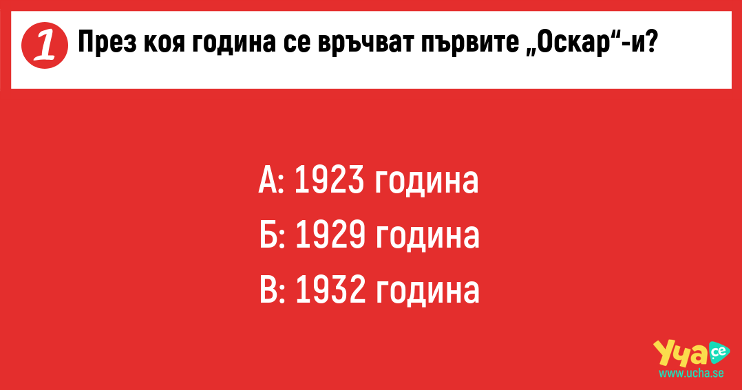 Провери знанията си за наградите „Оскар“ с този забавен тест