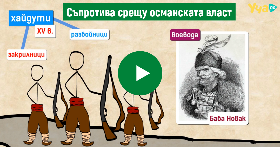 Съпротива срещу османската власт през XVI - XVII век